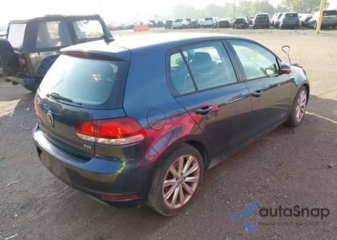 2014 Volkswagen Golf 2.0L Tdi из США, поврежденный, VIN WVWDM7AJ1EW002169